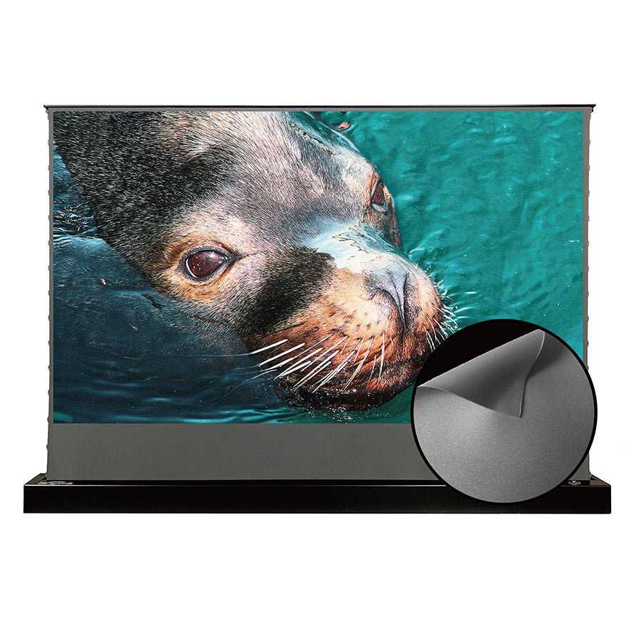 Vividstorm S ALR VSDSTALR150H 150-inch 16:9 Motorized Floor Rising ALR Projector Screen for Standard Throw Projectors