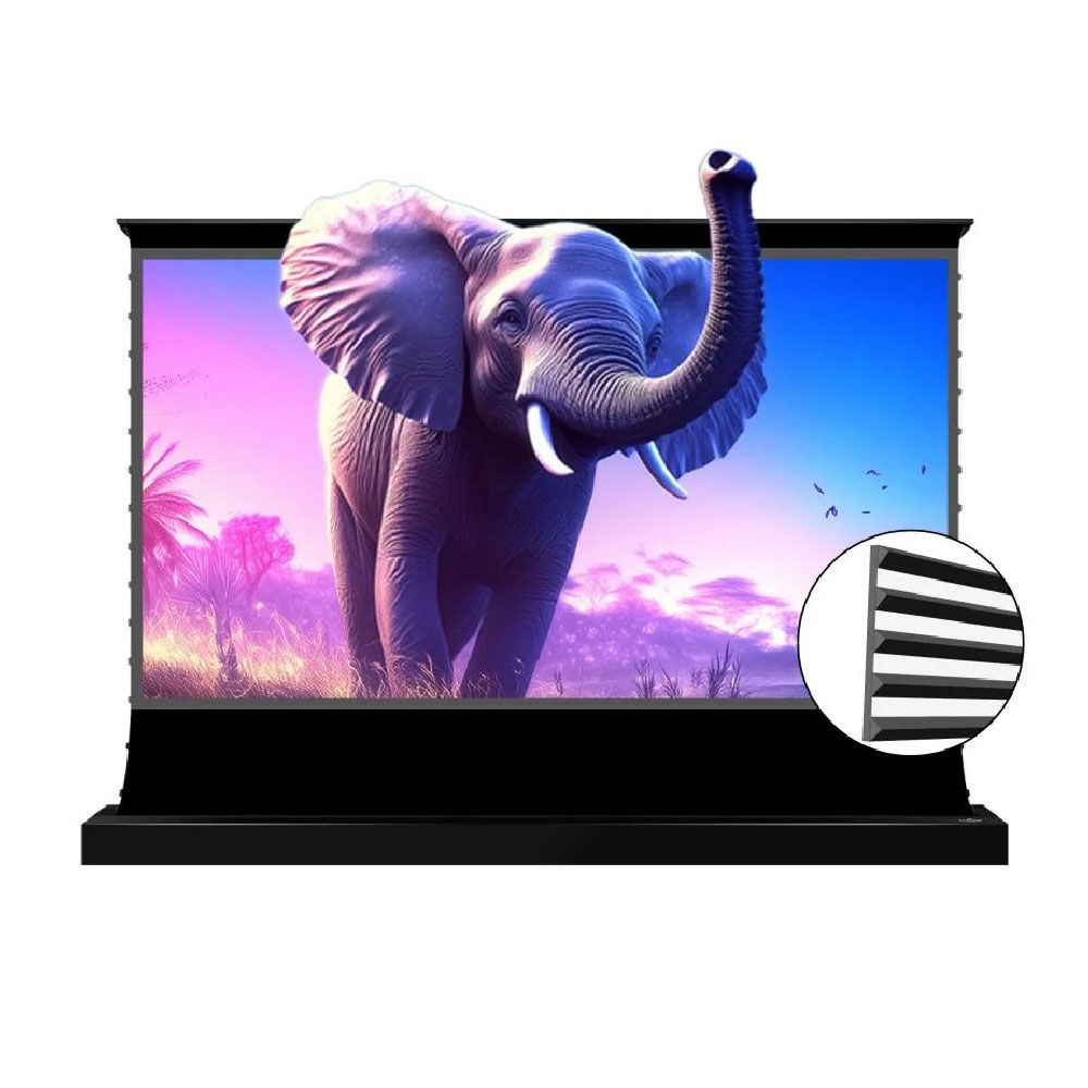 Vividstorm S Fusion VSDSTEHS120H 120-inch 16:9 ALR Enhanced Motorized Tension Rise-Up Long Throw Projector Screen